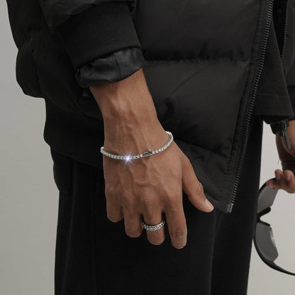 bracelet rivière en argent 925