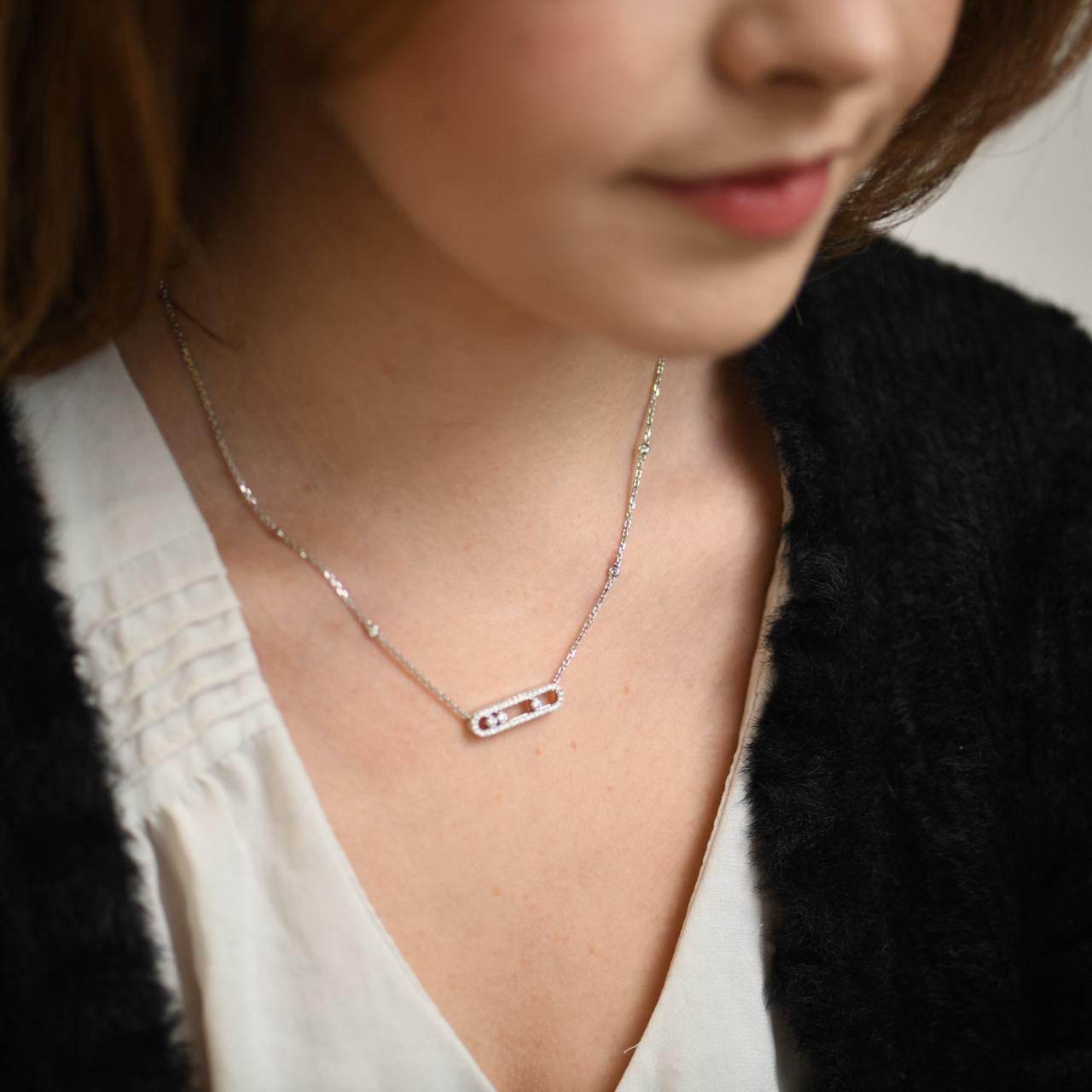 Collier Messika Élégance en argent